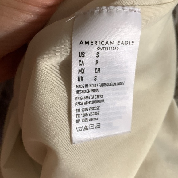 American Eagle Outfitters lined patchwork fairy maxi high low skirt - Picture 4 of 4